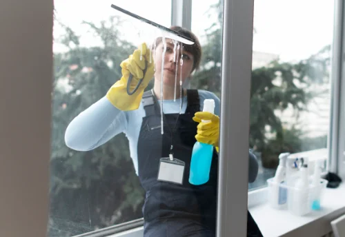 Nettoyage de vitres intérieures et extérieures à Rosporden